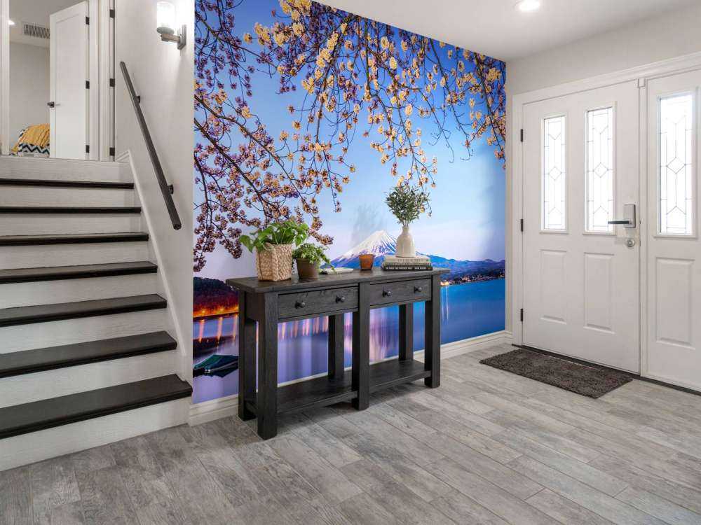 Mount Fuji by the water