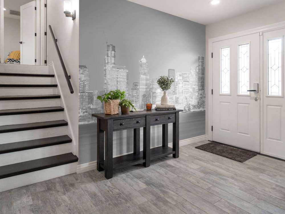 Skyline Seattle in black and white