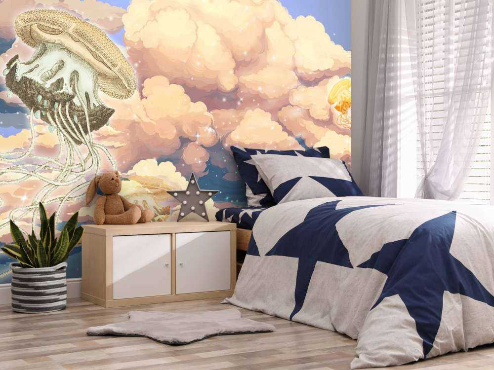 Jellyfish in the clouds