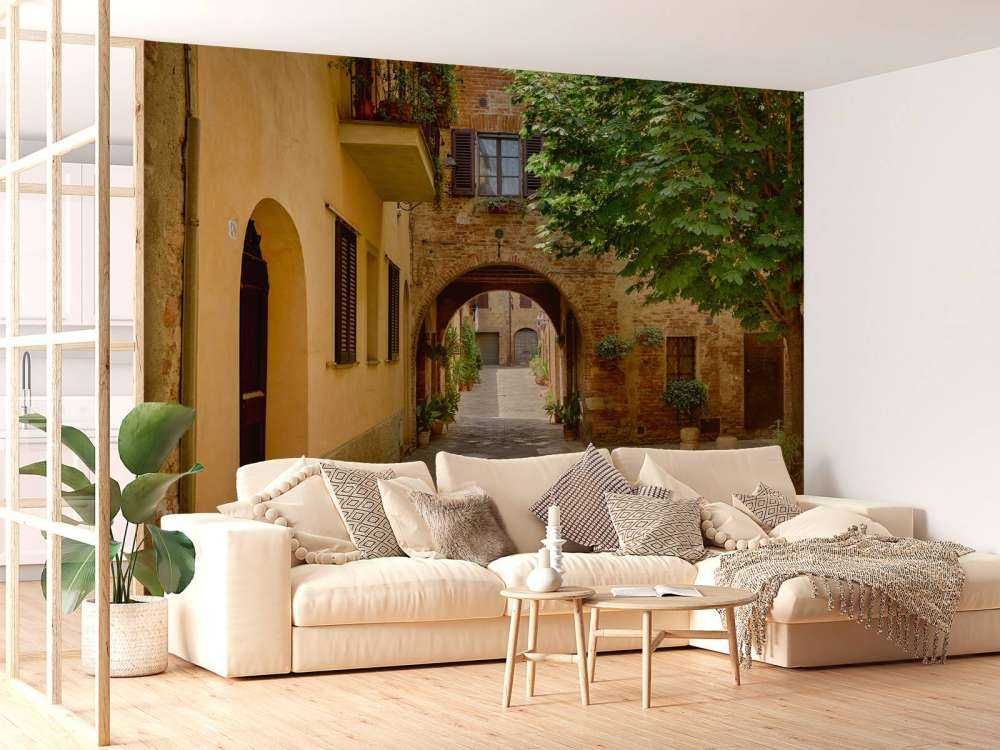 Nice little street with arch