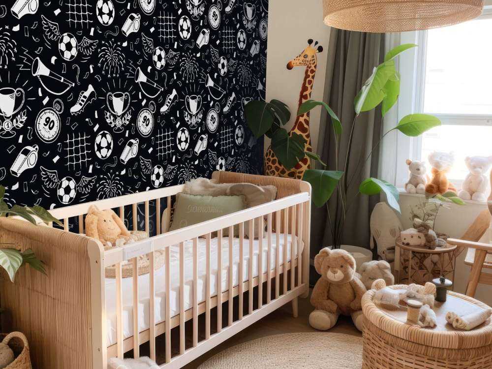 Football black and white