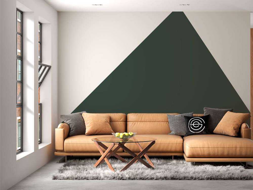 Triangle, dark green