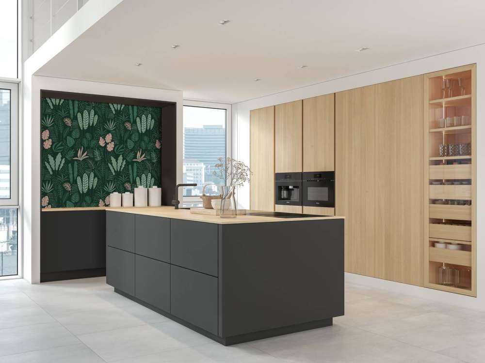 Cheerful leaf pattern