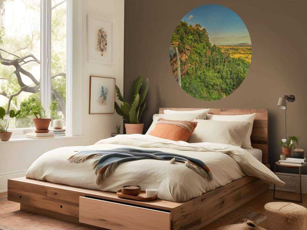 Waterfall at a cliff