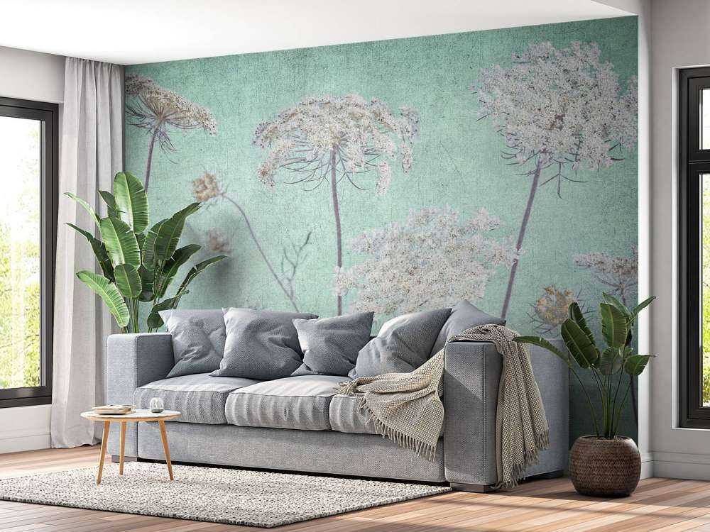 Cow parsley, dark green