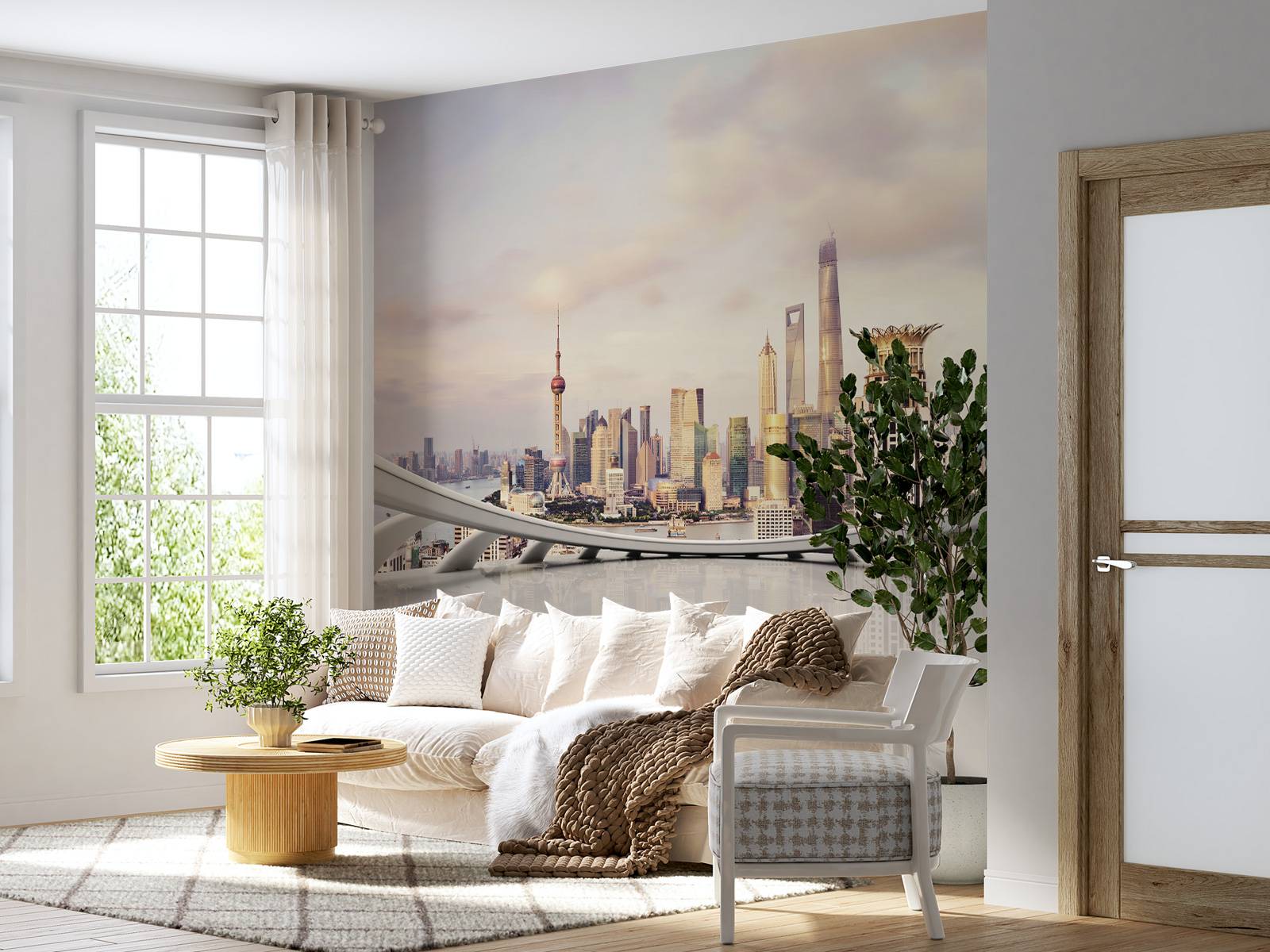 Skyline of Shanghai