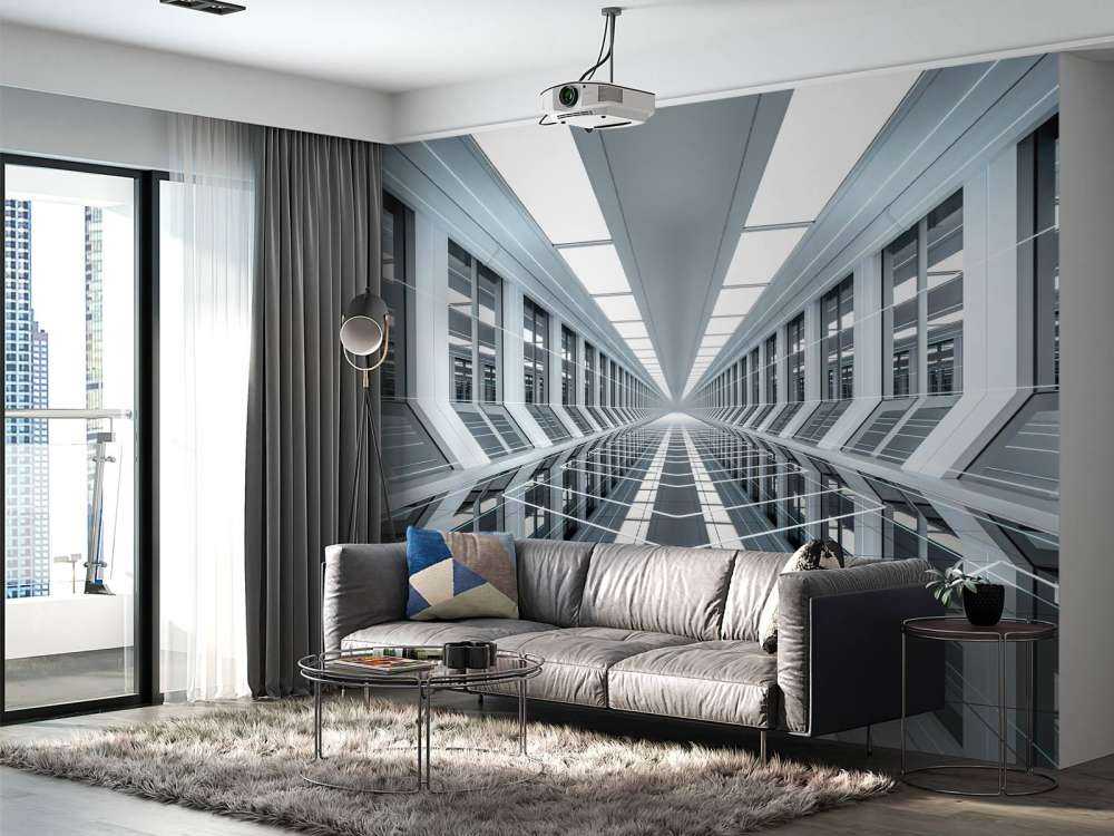 3D corridor in an office
