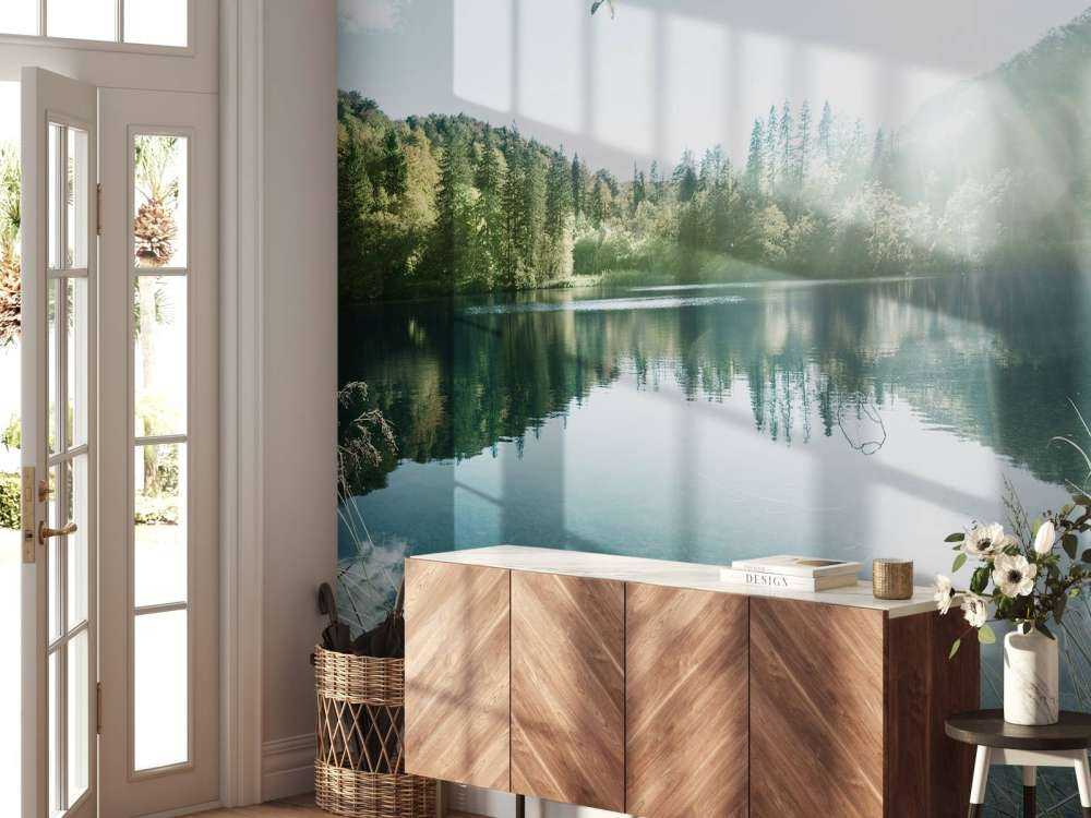 Lake in forest