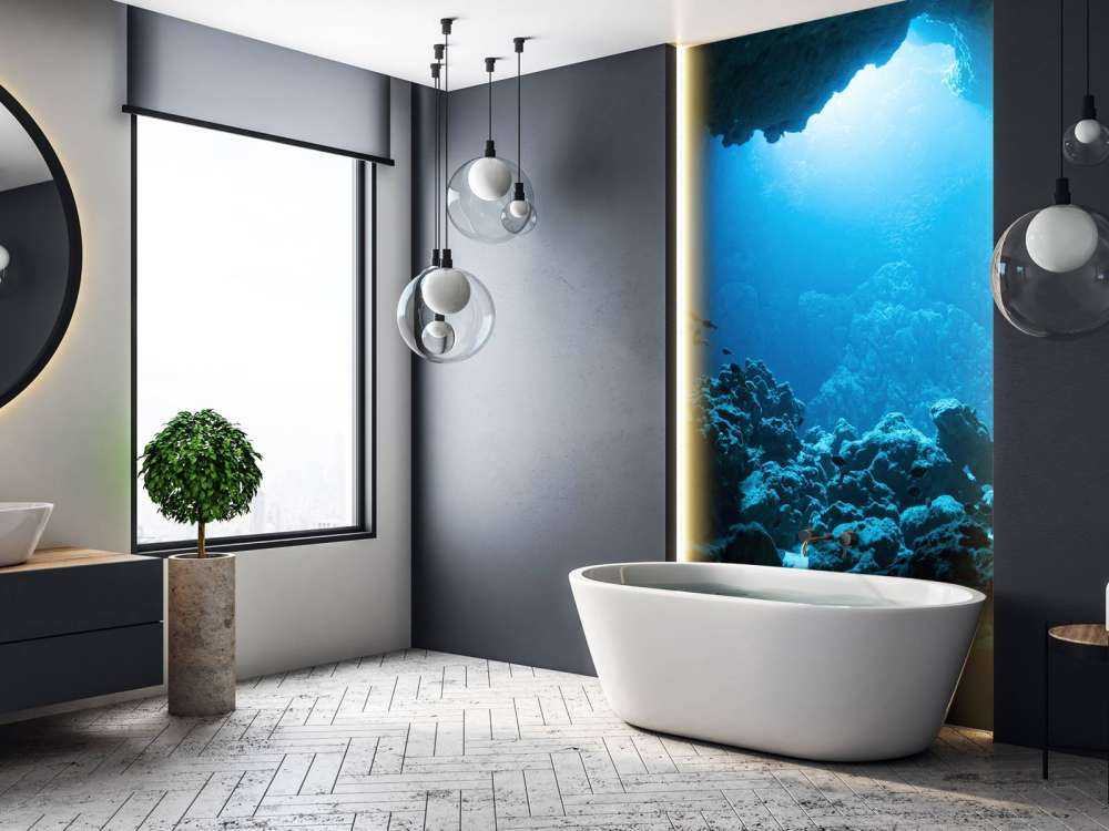 Cave under water