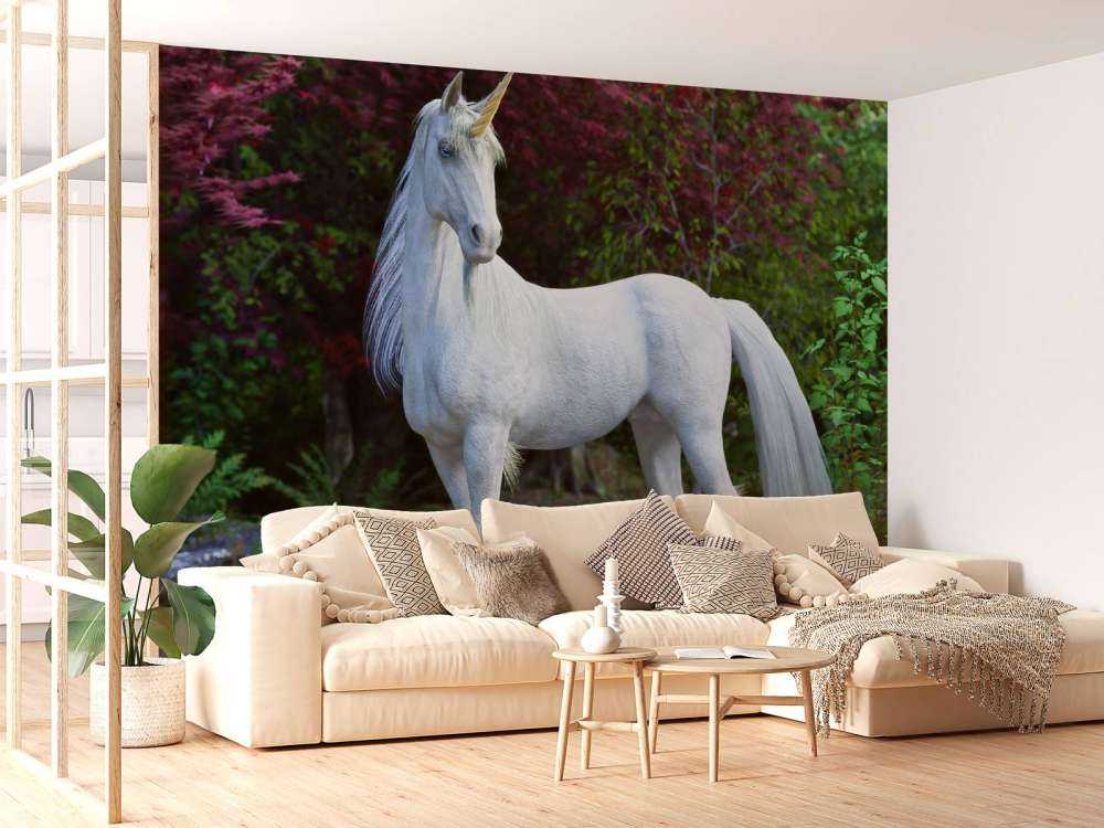 Unicorn in the river