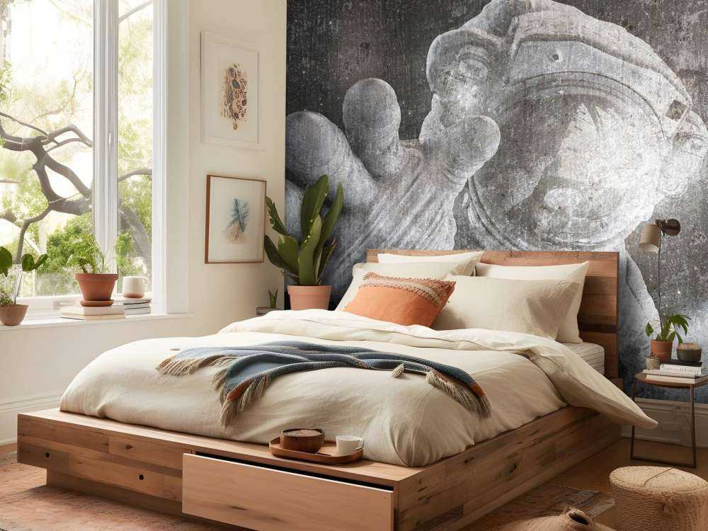 Reaching out astronaut