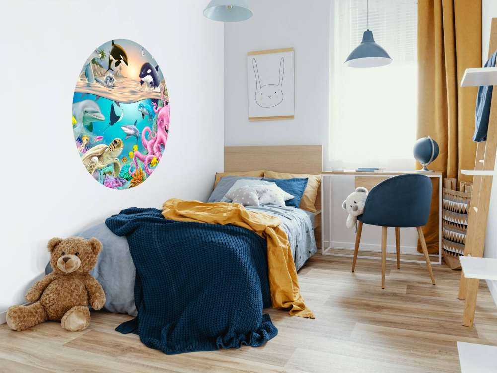 Under and over the sea