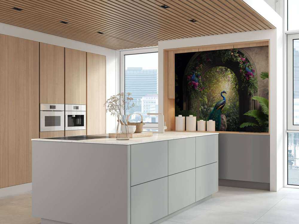 Peacock in Enchanted Arch