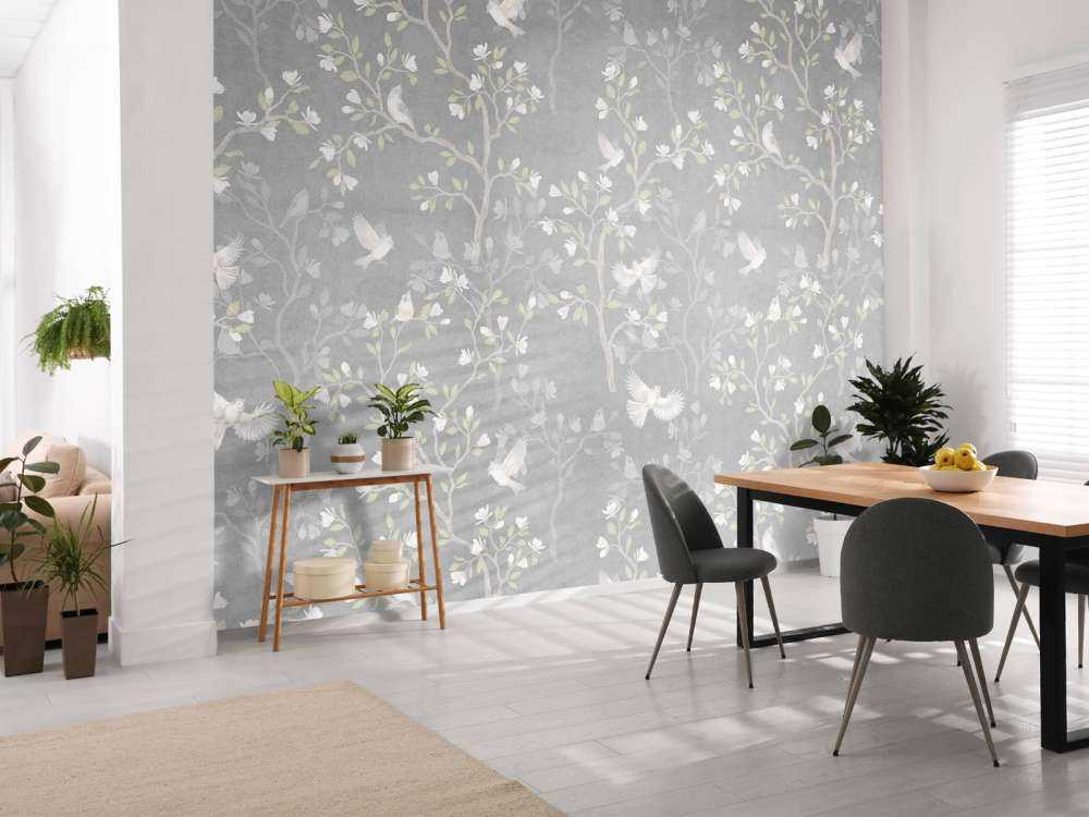 Grey Whispering Foliage