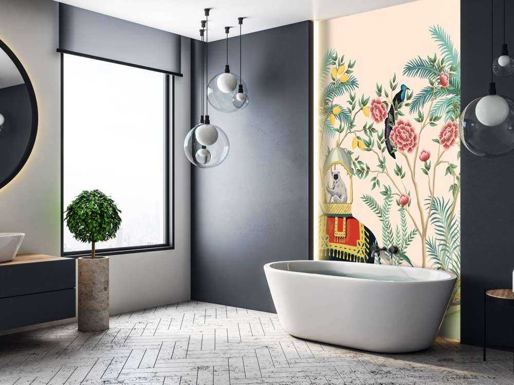 Oriental wallpaper