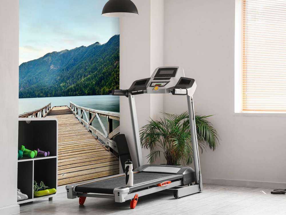 Long wooden scaffolding in more