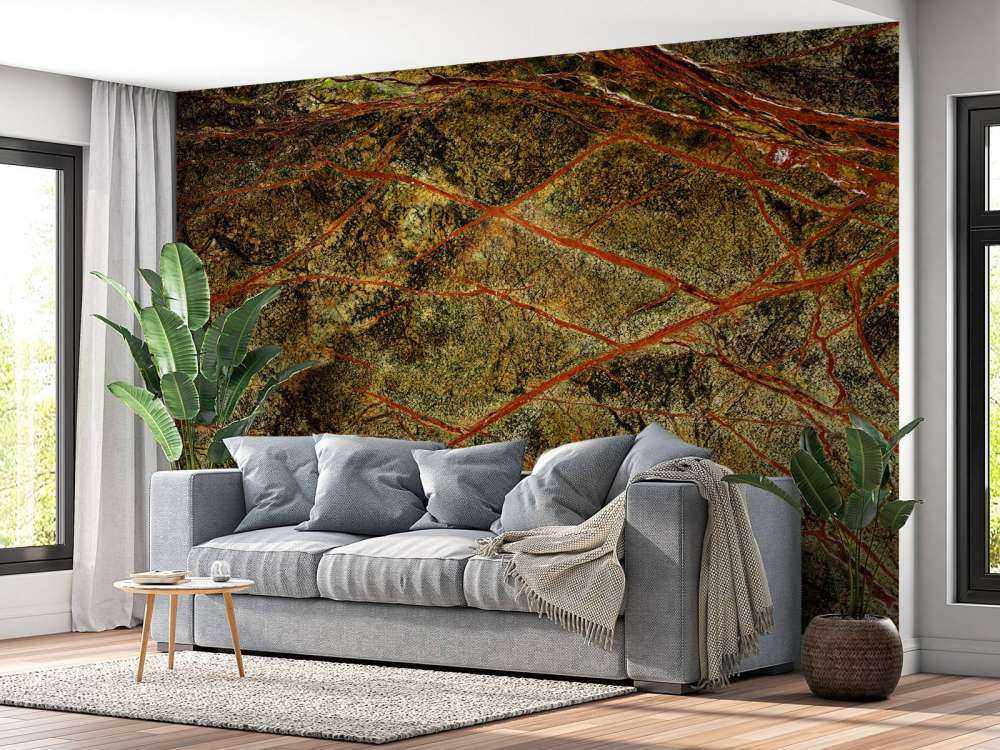 Marble with fine structure