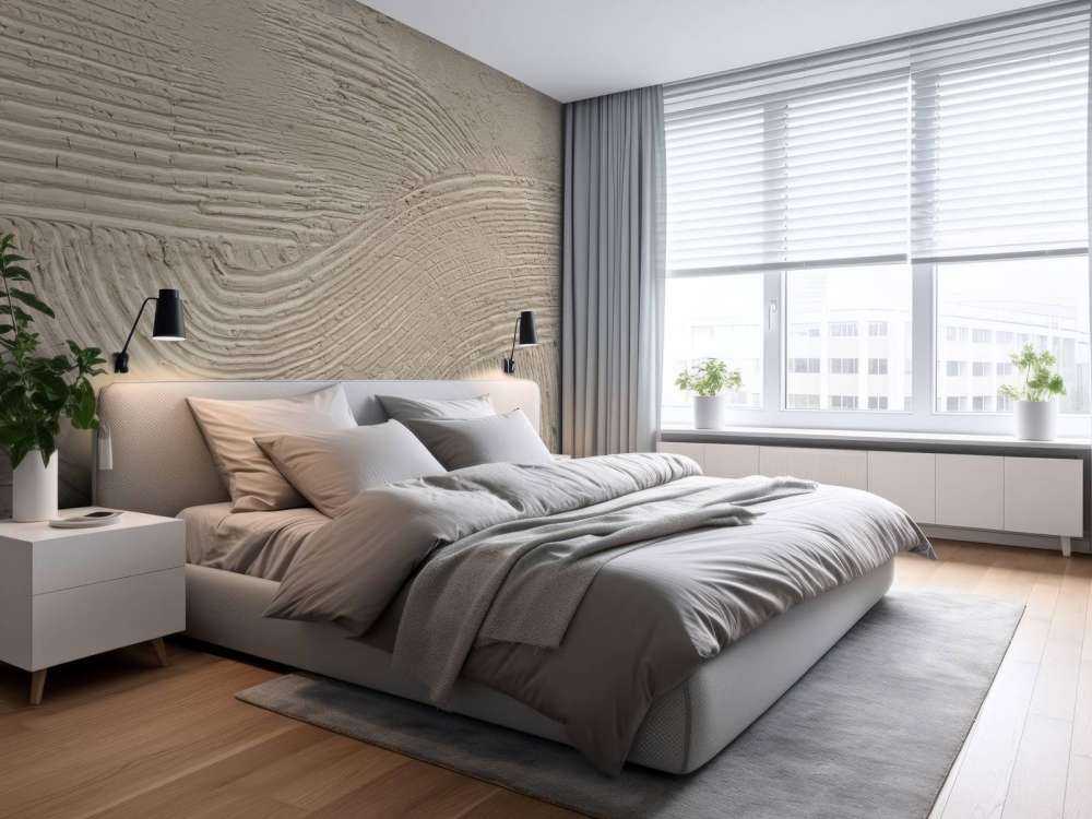 Textured lines in linen