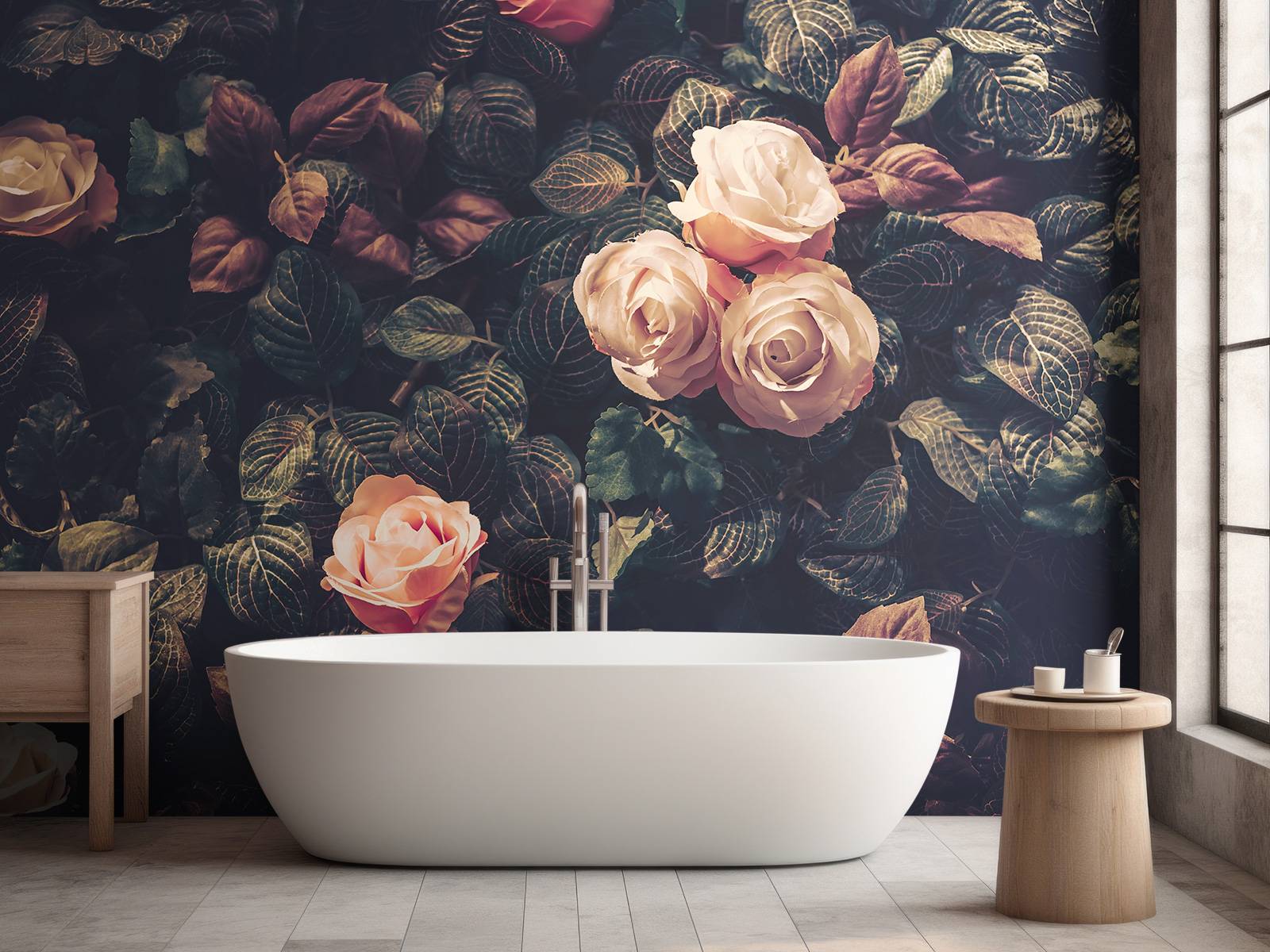 Vintage rose bush