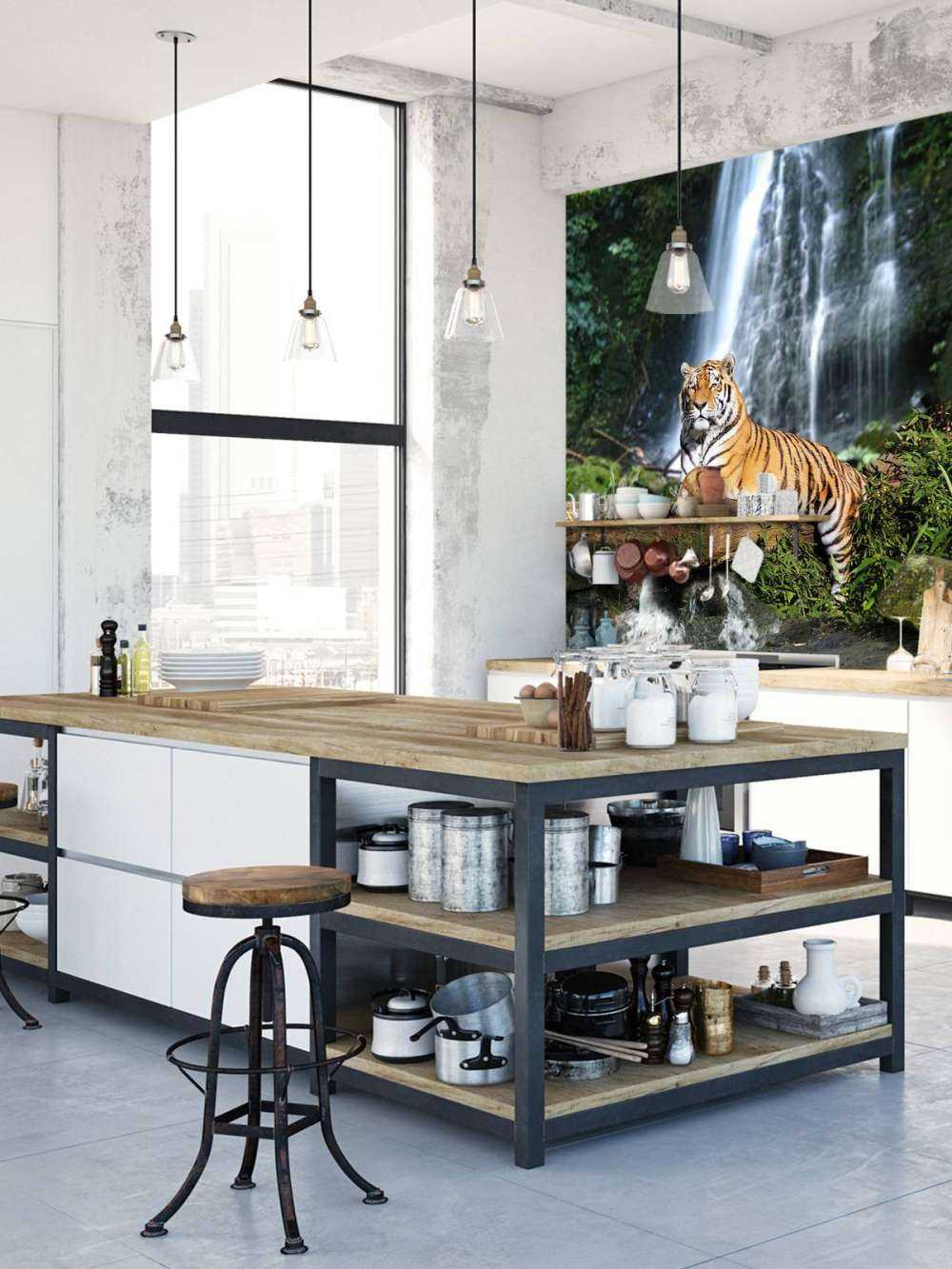 Tiger in the jungle