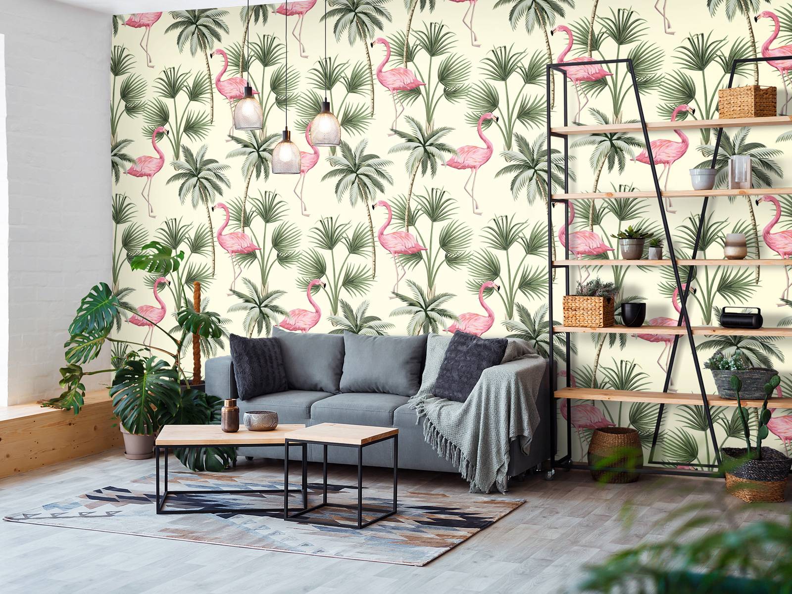 Flamingo pattern