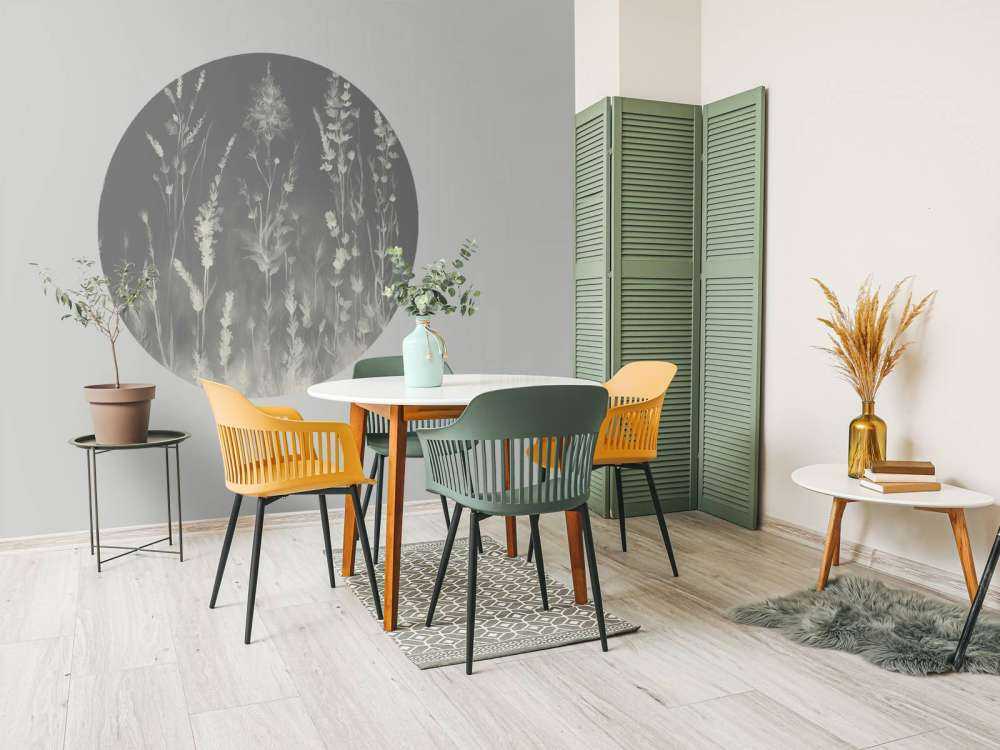 Lavender Glade Seamless Silver Gray