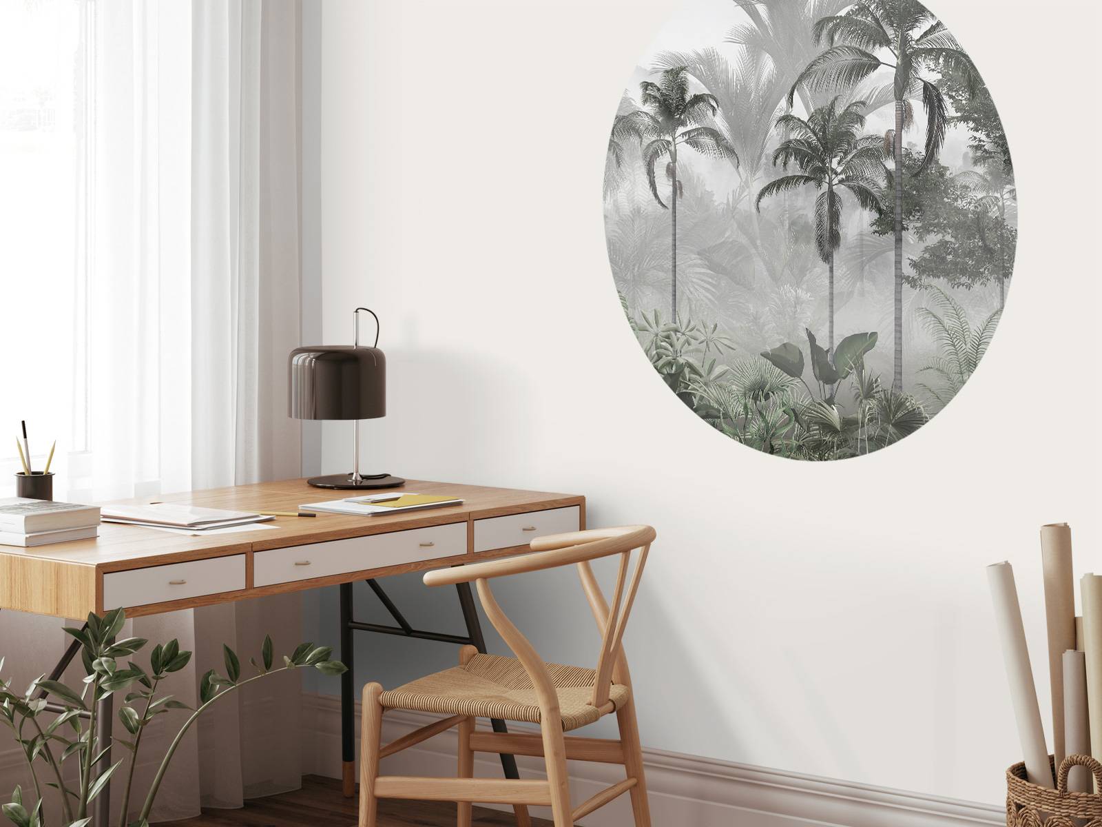Misty Palm Grove