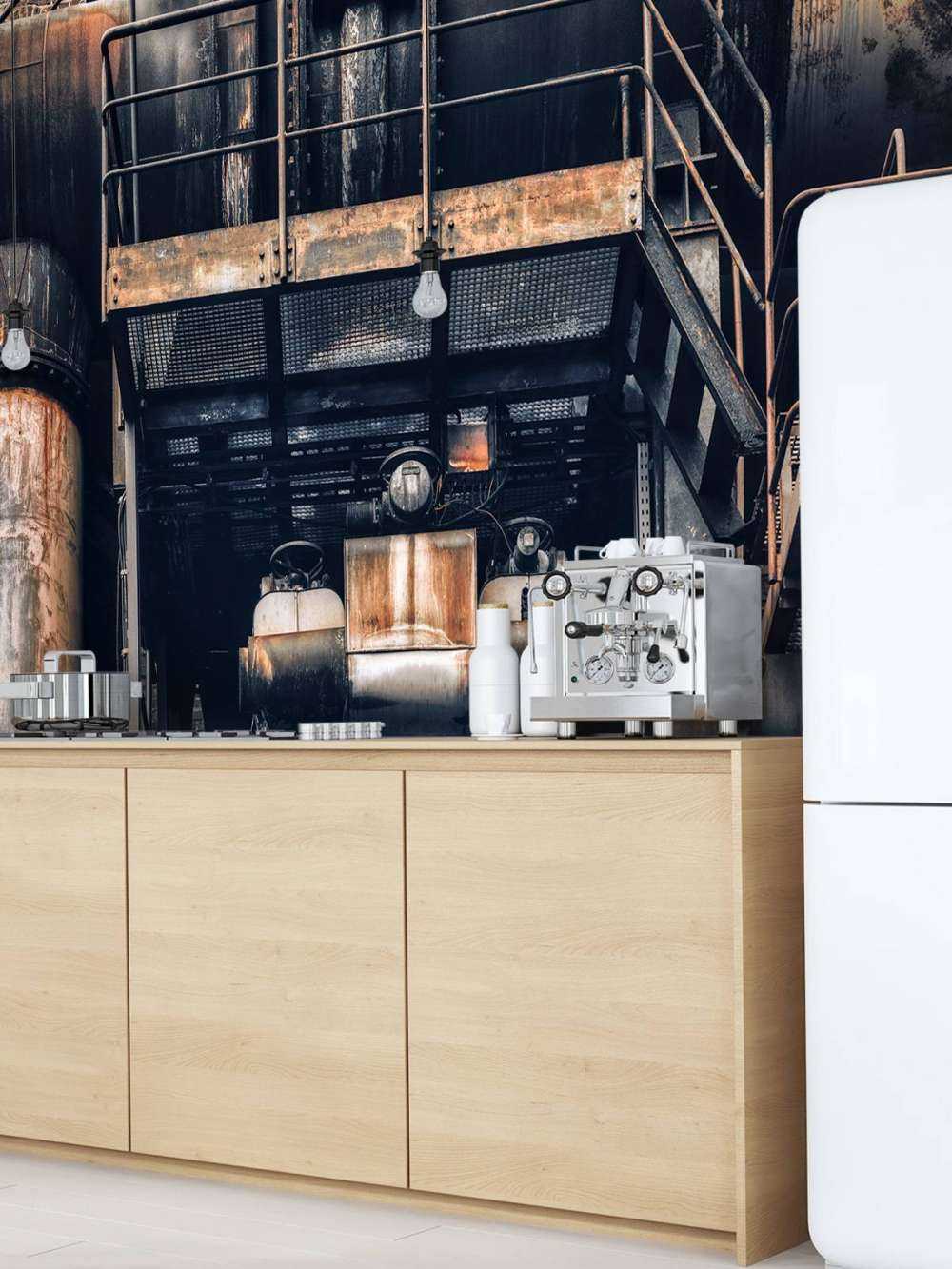 Pipes at old factory