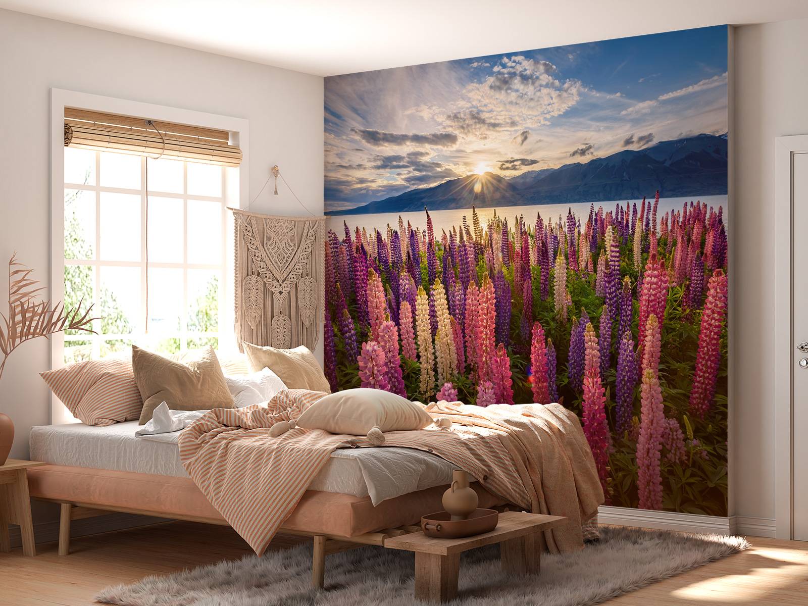 Leqtique EVR Lupinus HD Lupins lakeside - Wallpaper