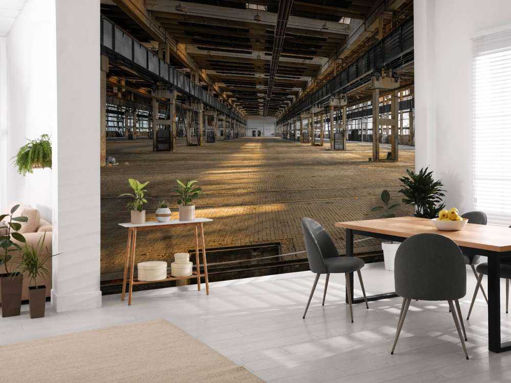 Old abandoned garage