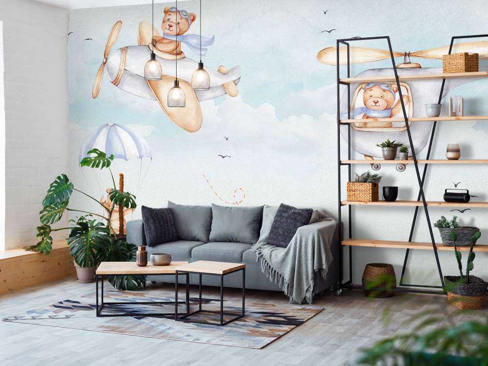 Bears in the sky blue