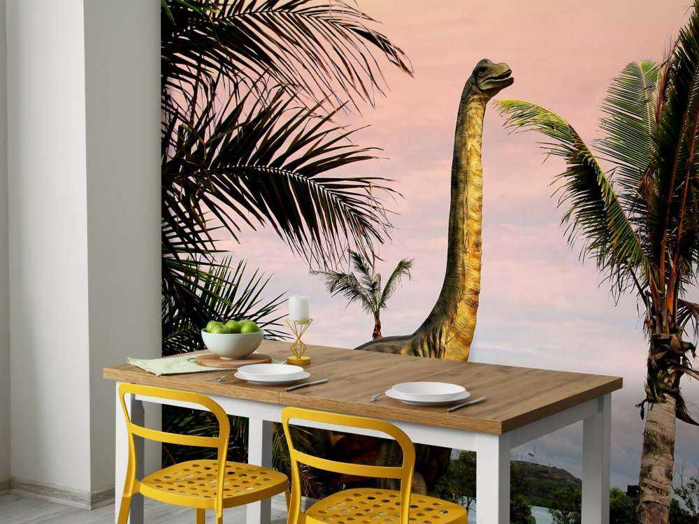 Photo wallpaper dinosaur