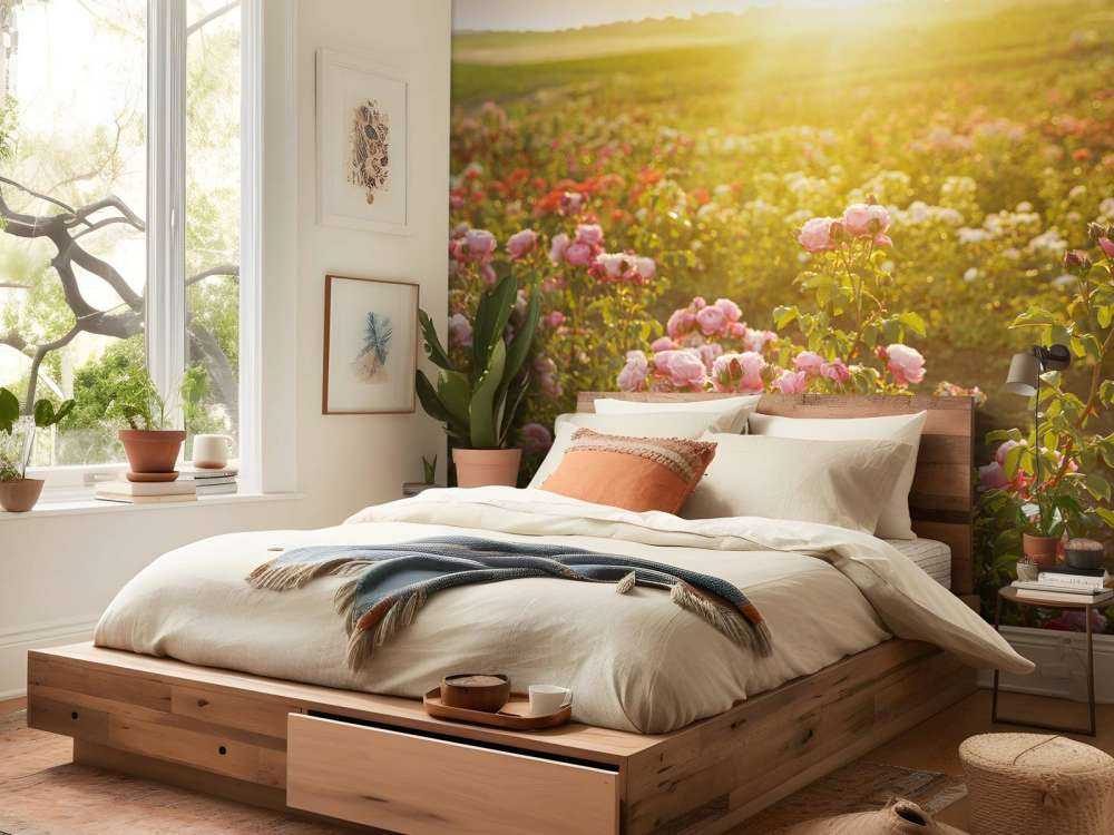 Field full of roses