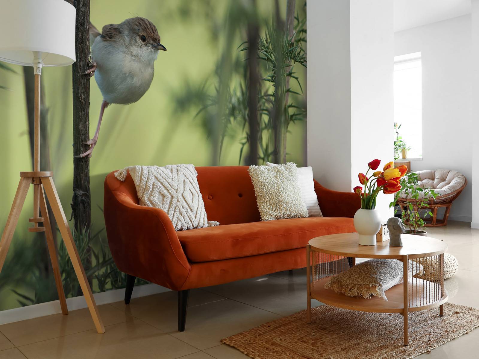 Bird on a branch
