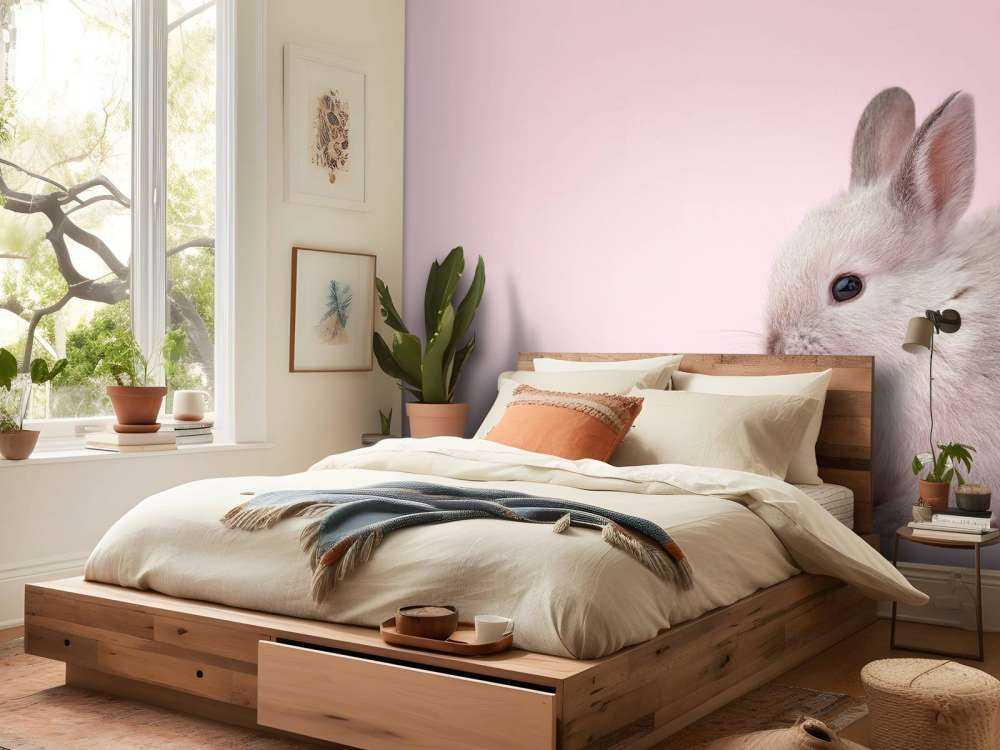 Rabbit with egg