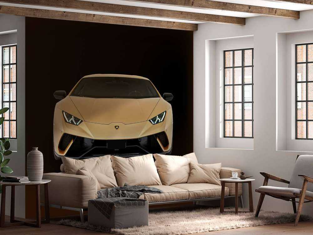 Lamborghini Huracán - Front, black