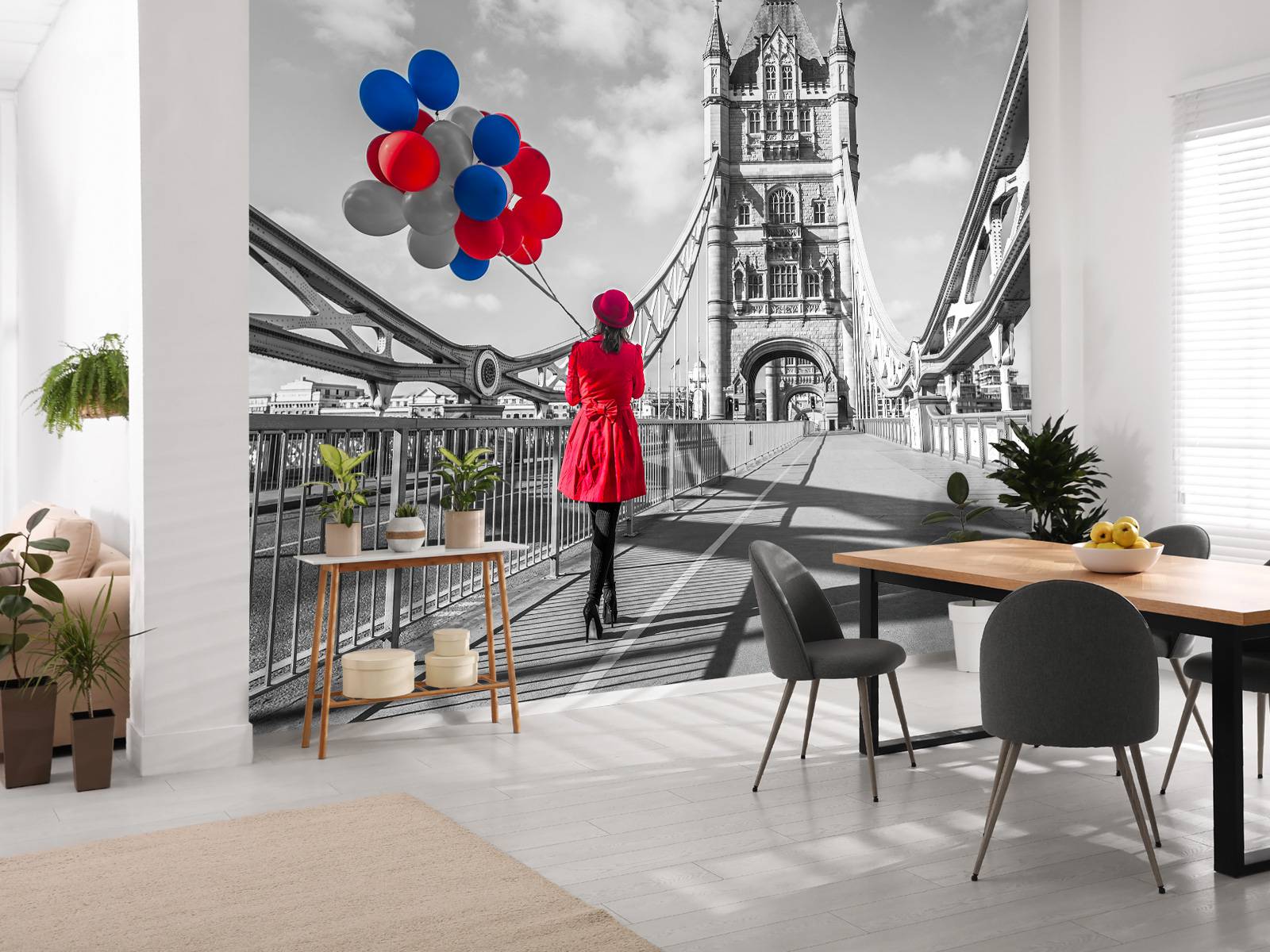 Colourful balloons