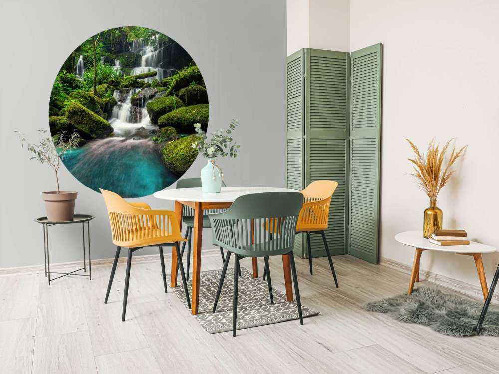 Waterfall in a jungle