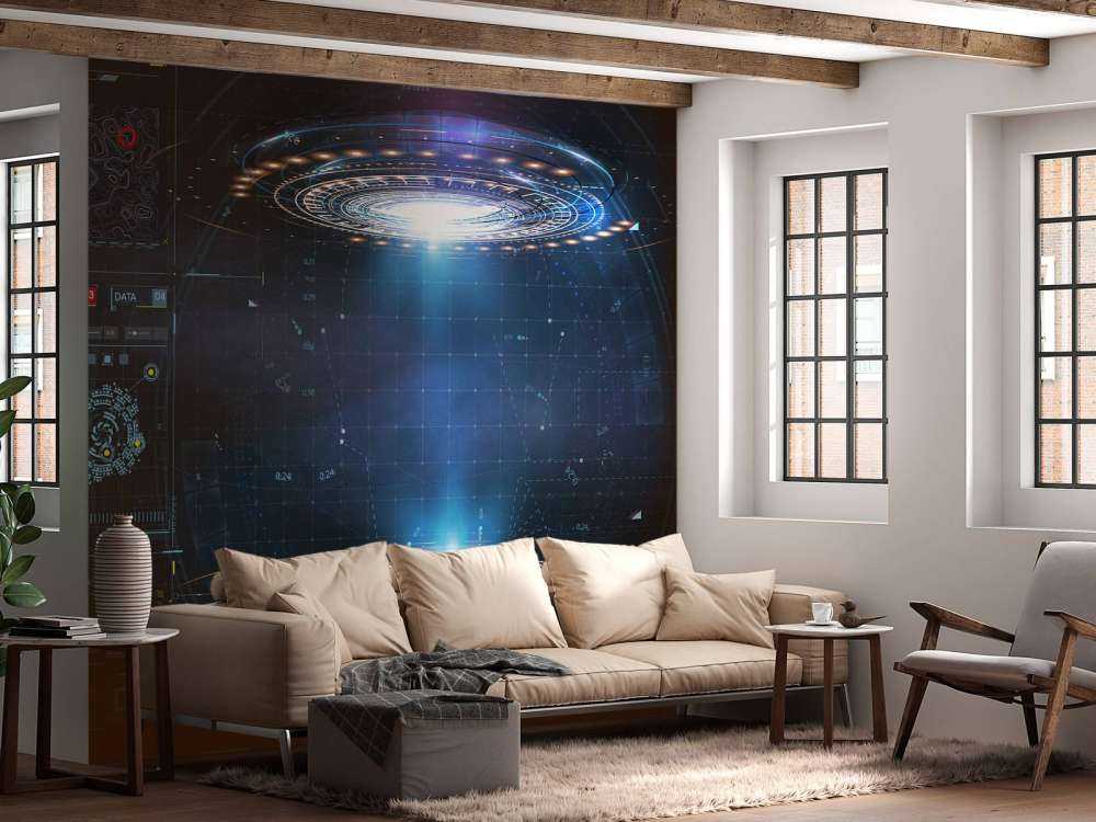 Futuristic dashboard