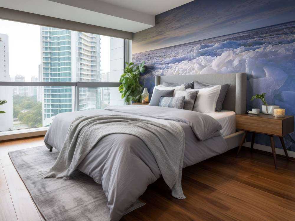 Crushing ice on the Ijsselmeer