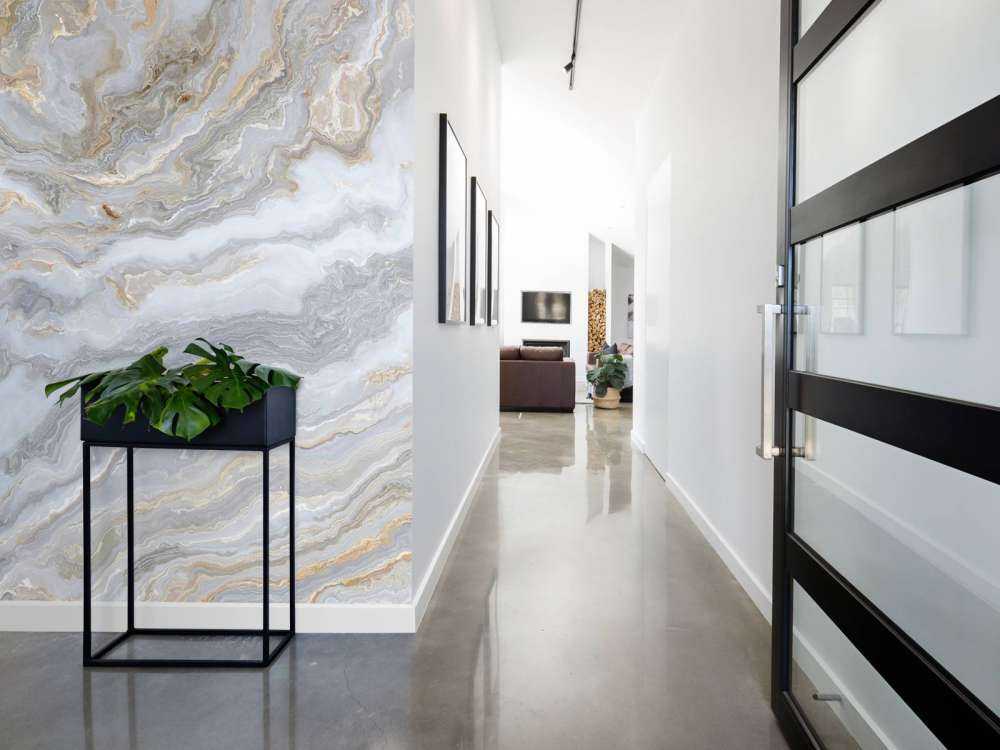 Colourful marble