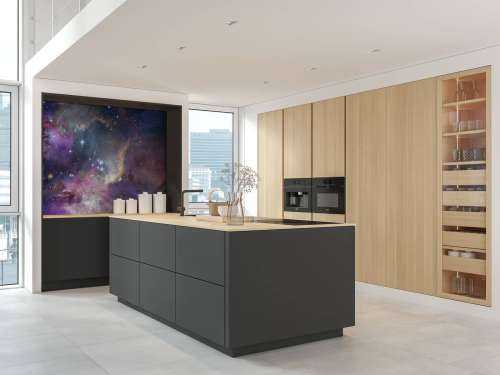 Galaxy in space