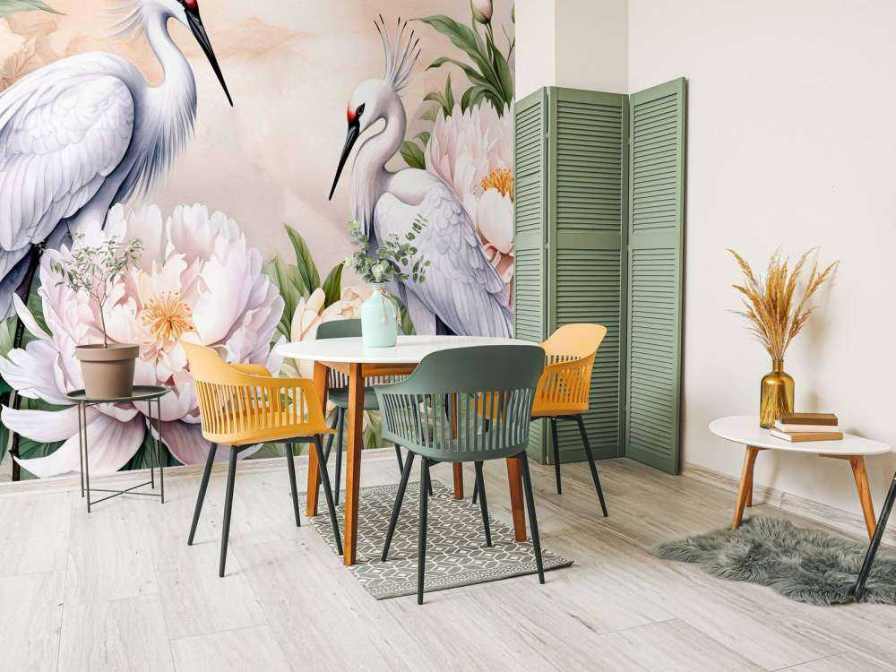 Storks Romance Orange