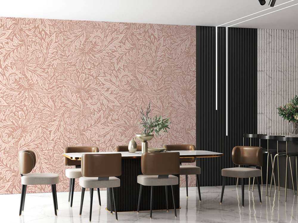 Morris Florals & Leaves - beige