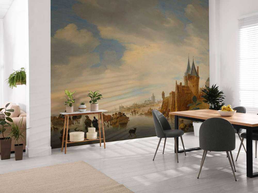 Winter landscape near Arnhem