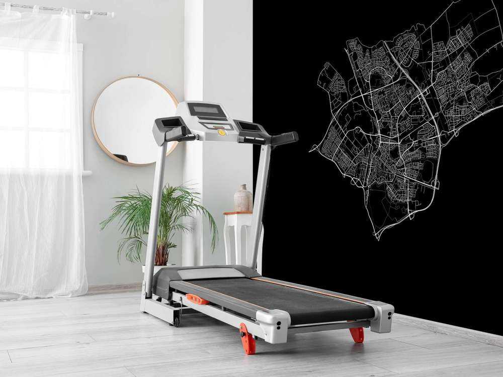 Map of Den Bosch, black