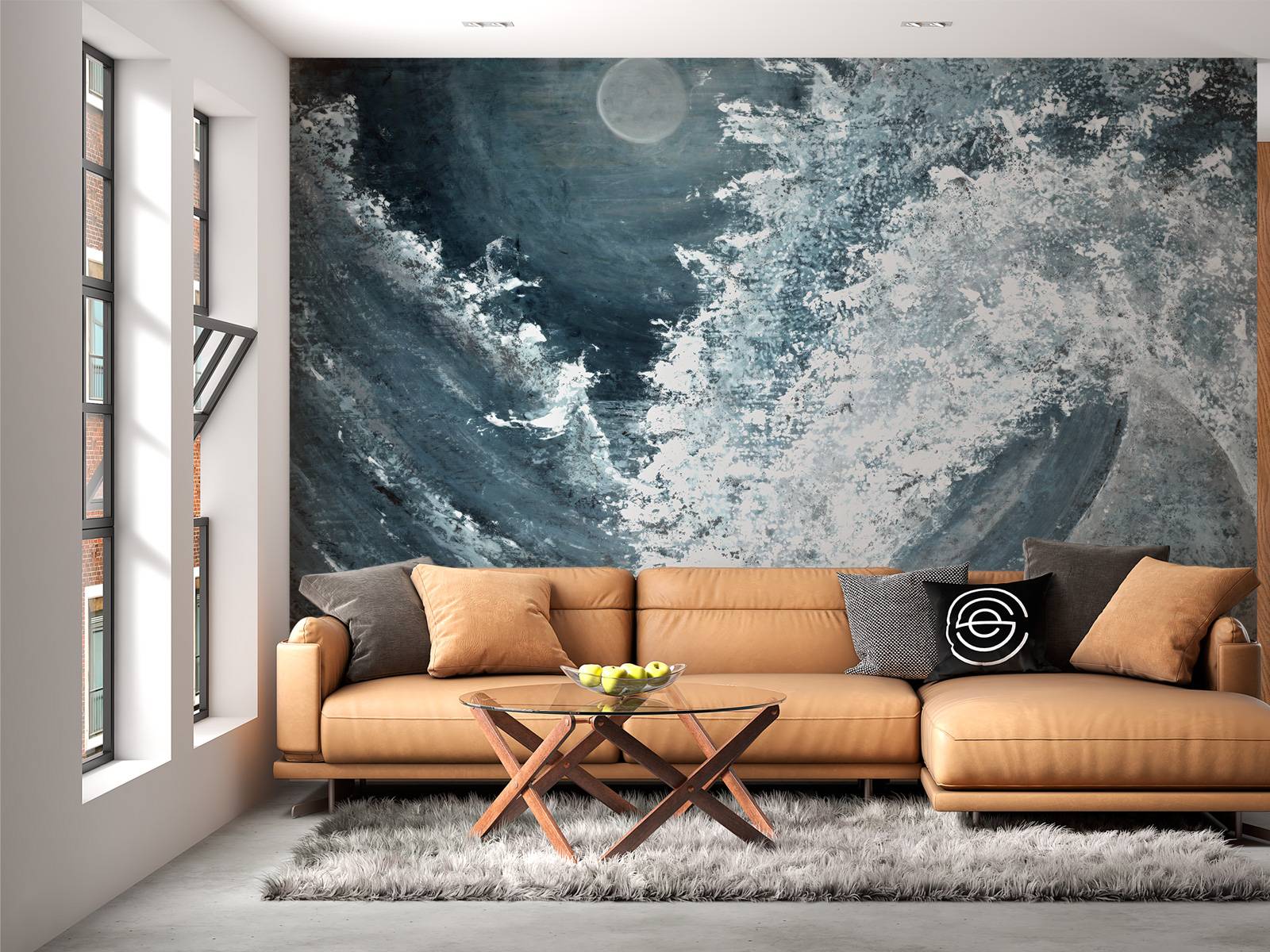 Painted waves