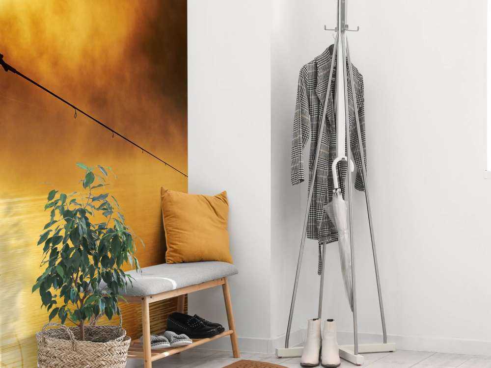 Fisherman at sunrise