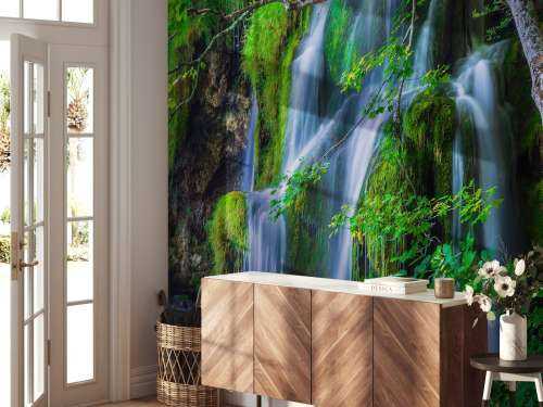 Clear waterfall