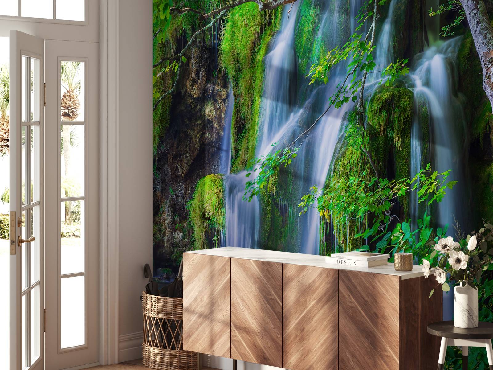 Clear waterfall
